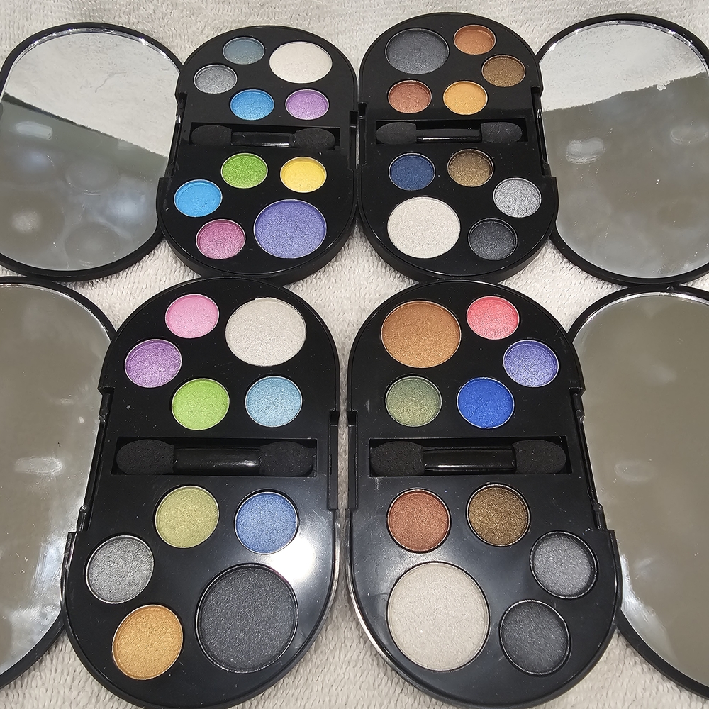 MAC Cosmetics Collectible Hello Kitty Eye Shadow Palettes #1, 2, 3, & 4 NIB Rare